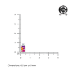 Load image into Gallery viewer, Mali | Geometric Colour-Block Earrings
