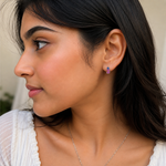 Load image into Gallery viewer, Mali | Geometric Colour-Block Earrings
