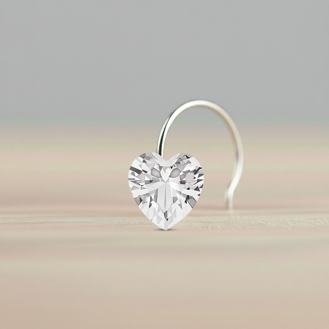 MYNAH Nose Stud White