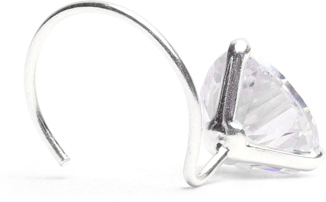 MYNAH Nose Stud White