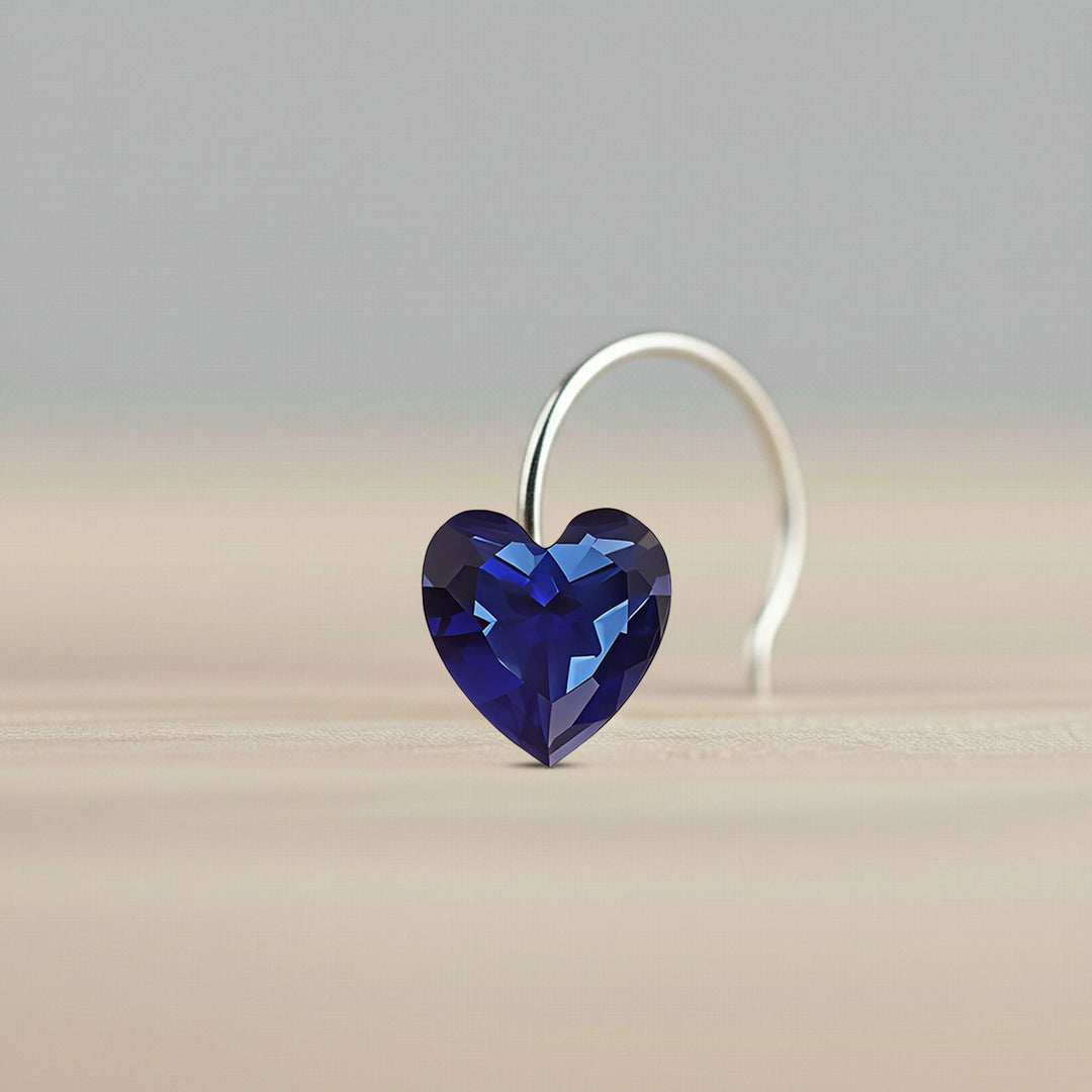 MYNAH Nose Stud Blue