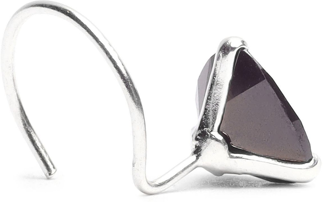 MYNAH Nose Stud Black