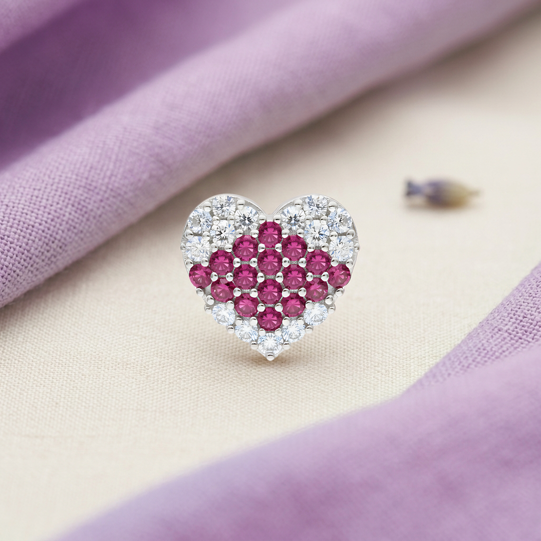 Mahika | 16 Stone Silver Nosepin