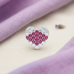 Load image into Gallery viewer, Mahika | 16 Stone Silver Nosepin
