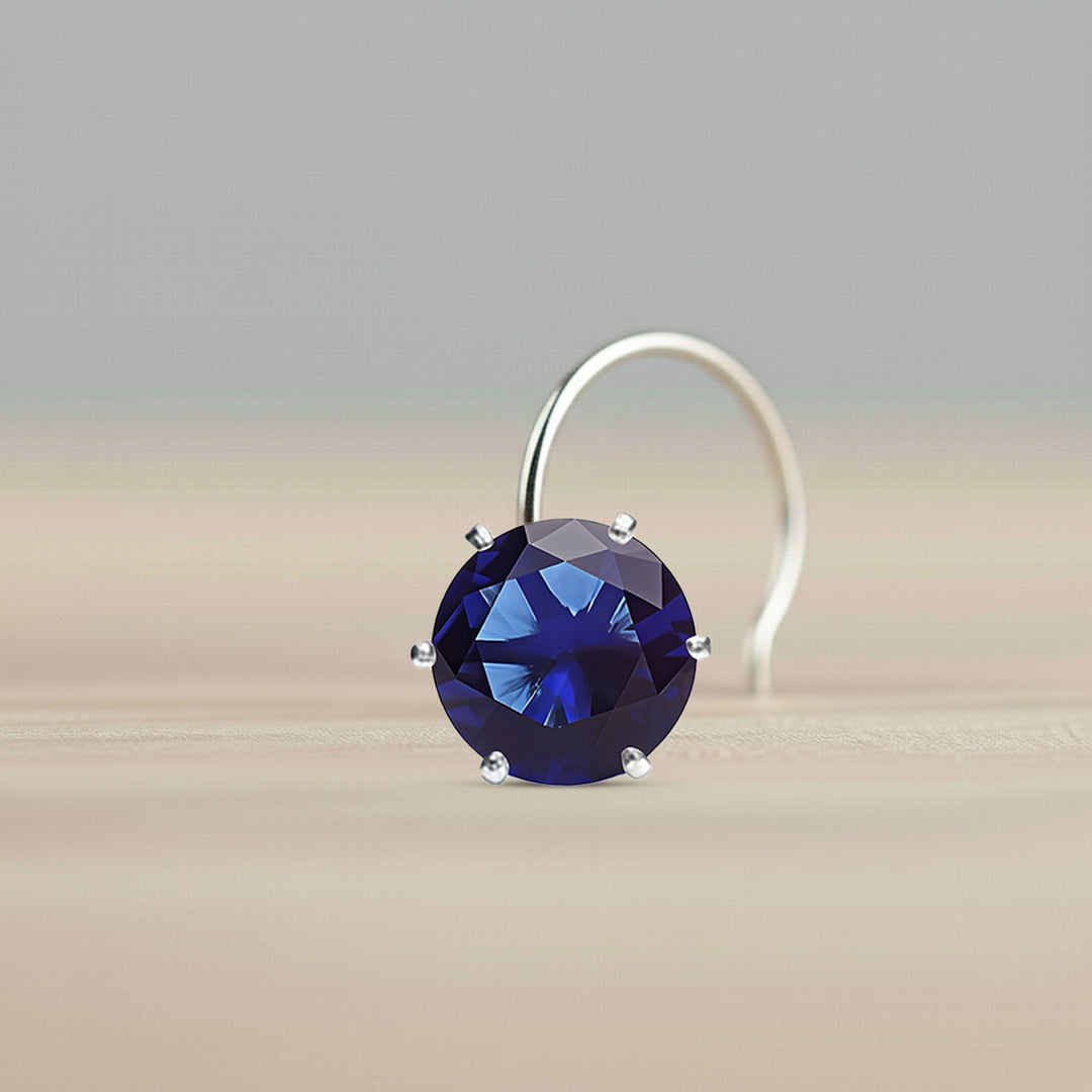 MYNAH Nose Stud Blue