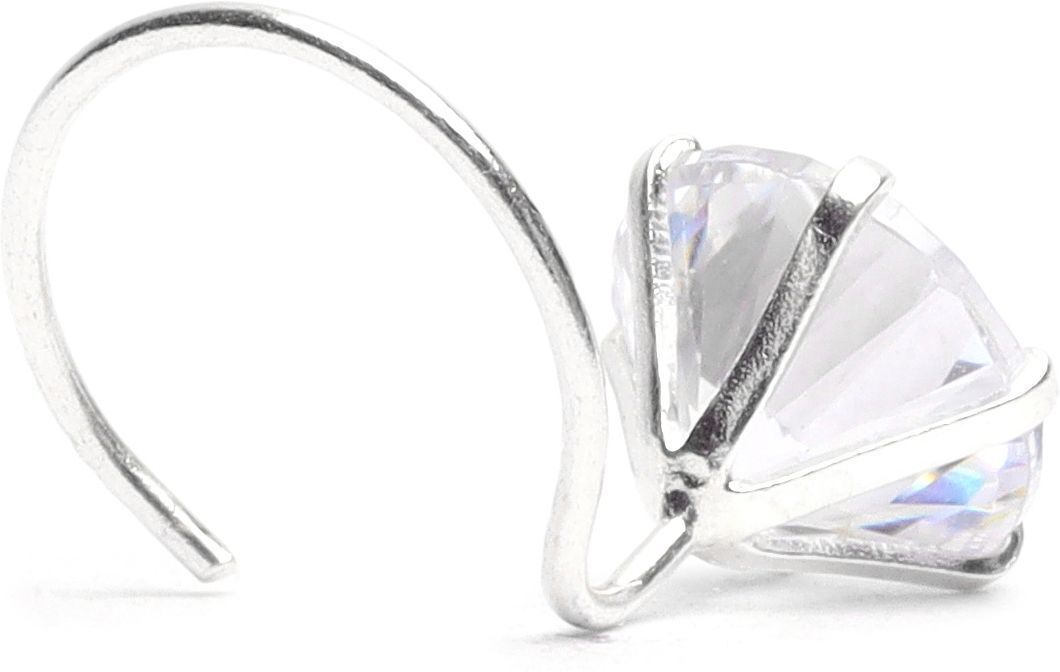 MYNAH Nose Stud White