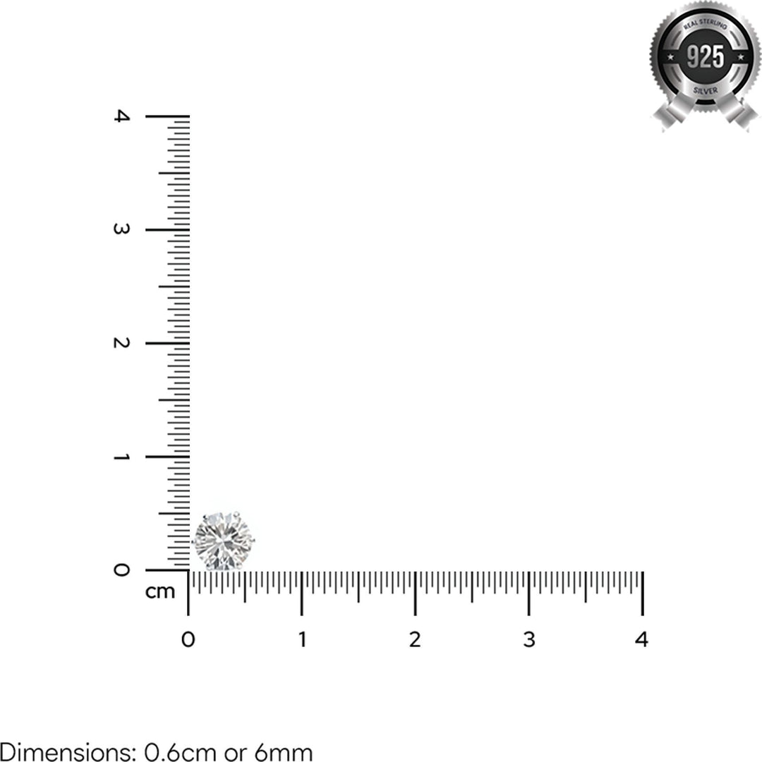 MYNAH Nose Stud White