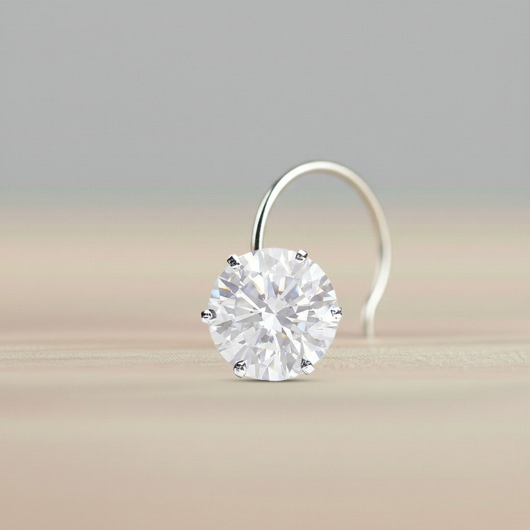 MYNAH Nose Stud White