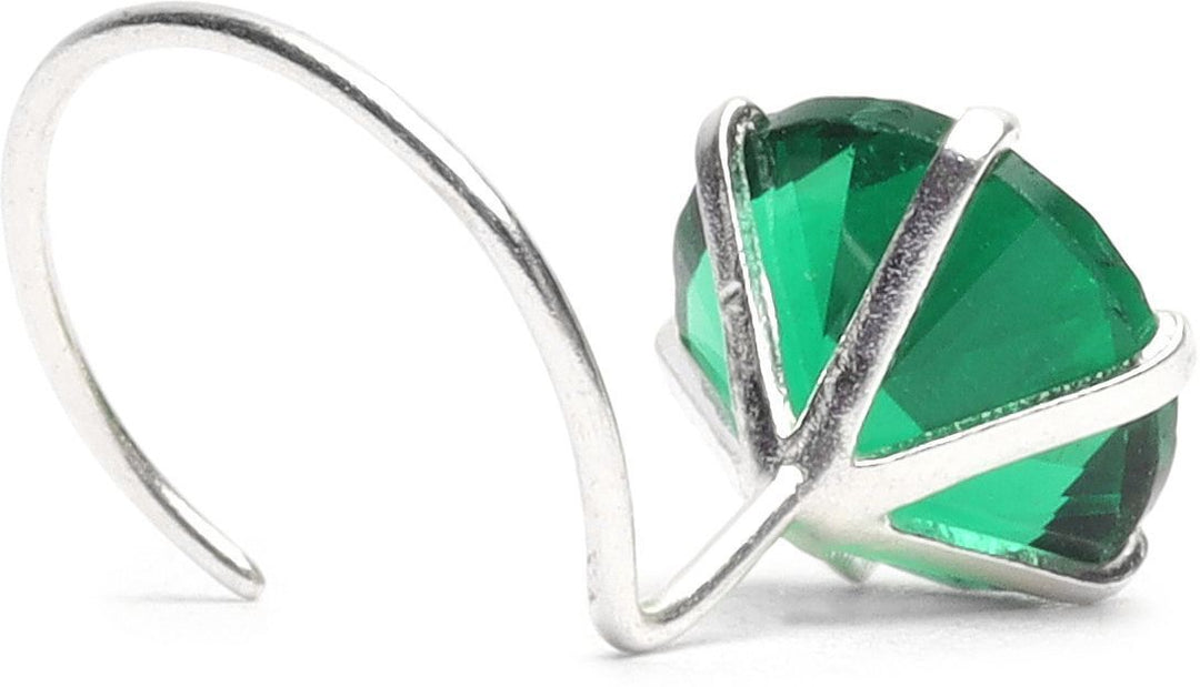 MYNAH Nose Stud Green