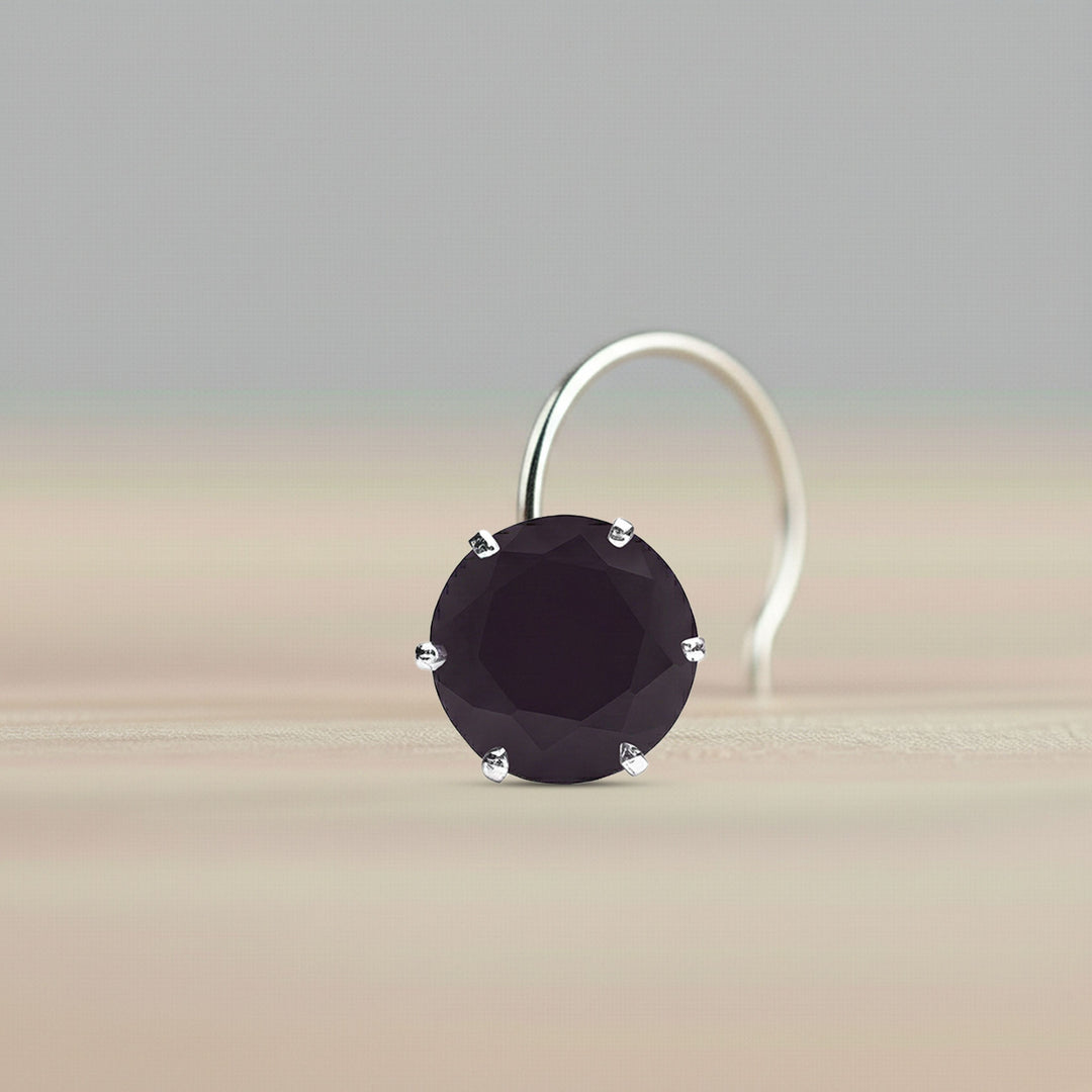 MYNAH Nose Stud Black