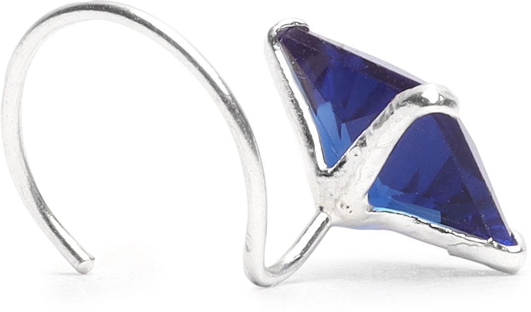 MYNAH Nose Stud Blue