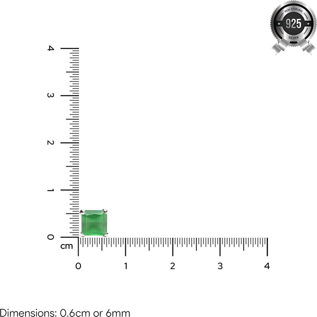 MYNAH Nose Stud Green