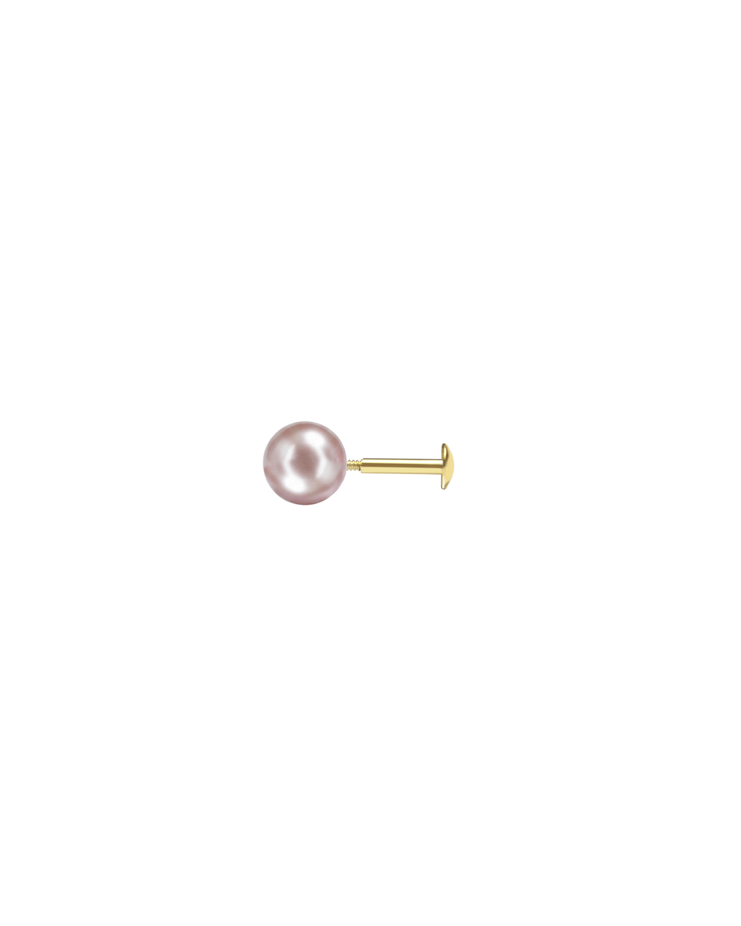 Mukt | Pearl Silver Earrings 6mm | Kids/2nd Stud Screw