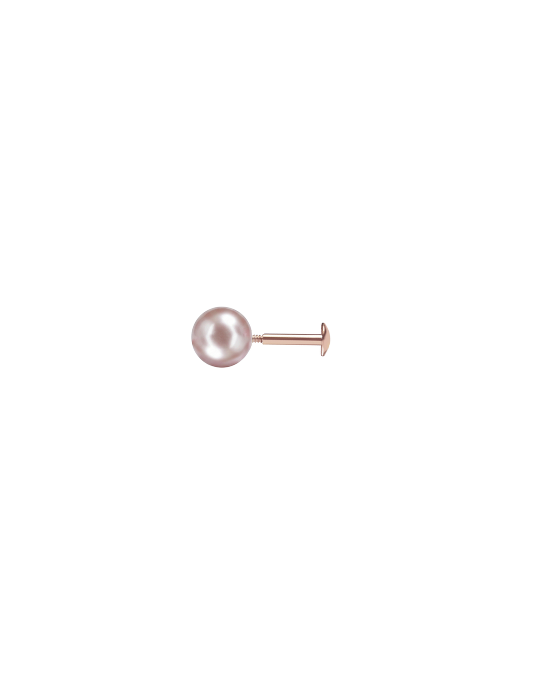 Mukt | Pearl Silver Earrings 6mm | Kids/2nd Stud Screw