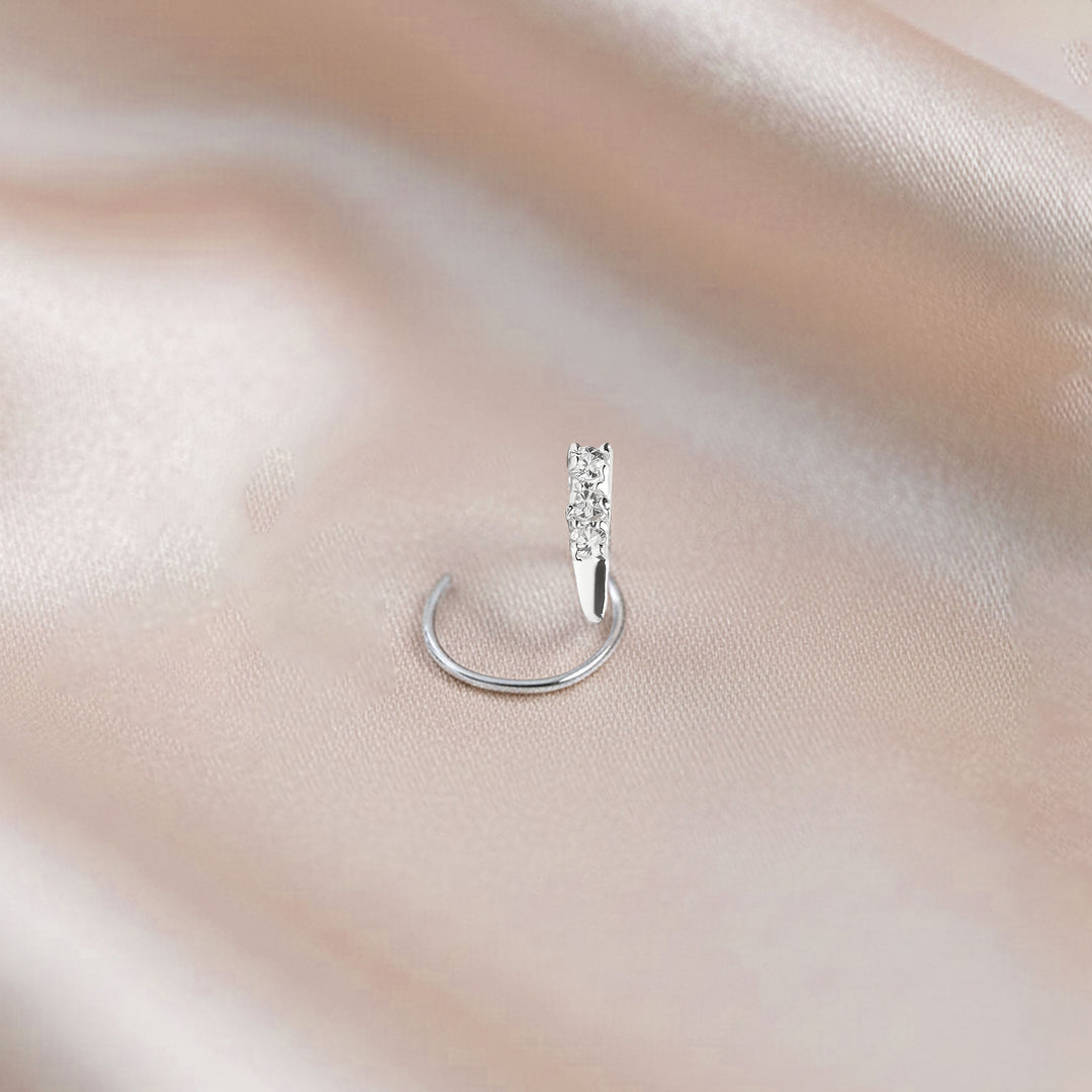 MYNAH Nose Stud Silver
