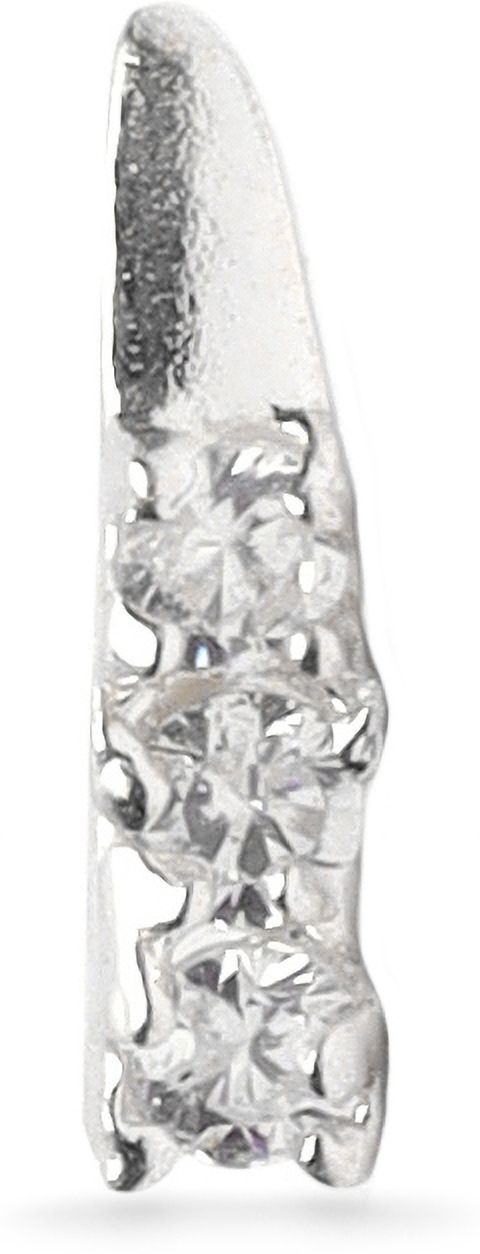 Mynah nose stud silver