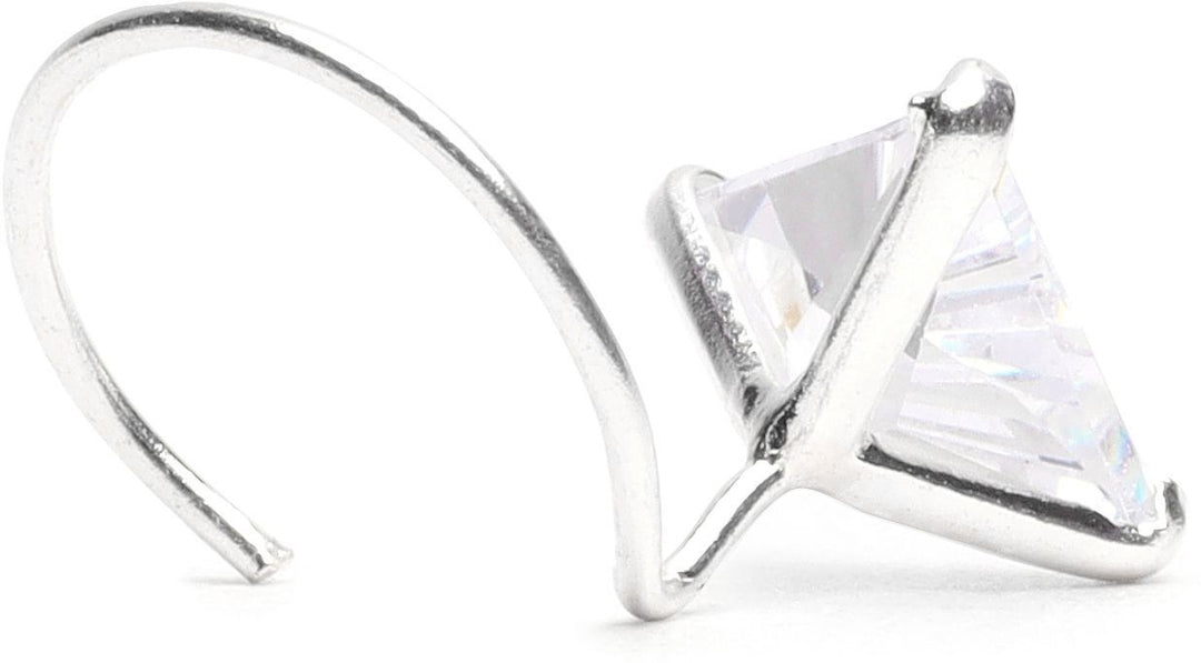 MYNAH Nose Stud White