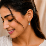 Load image into Gallery viewer, Mahira | Geometric Hoop Earrings
