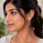 Load image into Gallery viewer, Mishka | Water Drop Stone Stud Earrings
