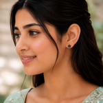 Load image into Gallery viewer, Manvi | 19-Stone Floral Cluster Earrings
