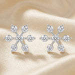 Load image into Gallery viewer, Medha | 7-Stone Starburst Stud Earrings
