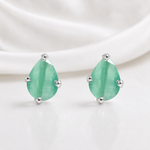 Load image into Gallery viewer, Mishka | Water Drop Stone Stud Earrings
