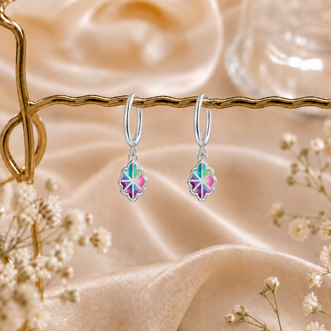 Mahira | Geometric Hoop Earrings