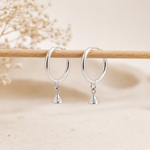 Load image into Gallery viewer, Mita | Minimalist Hoop Drop Earrings
