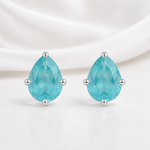 Load image into Gallery viewer, Mishka | Water Drop Stone Stud Earrings
