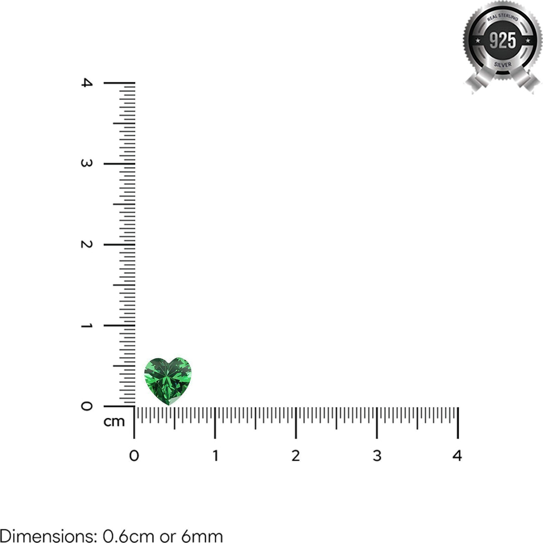 MYNAH Nose Stud Green