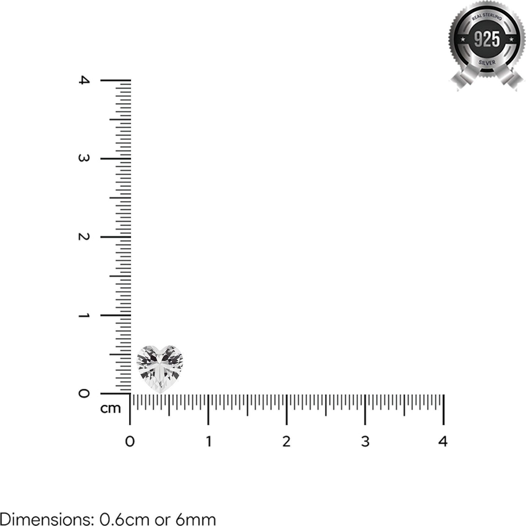 MYNAH Nose Stud White