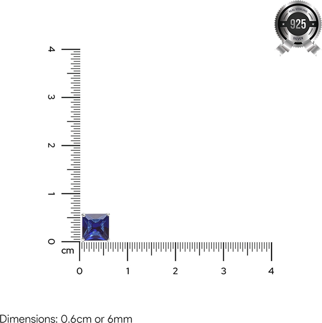 MYNAH Nose Stud Blue