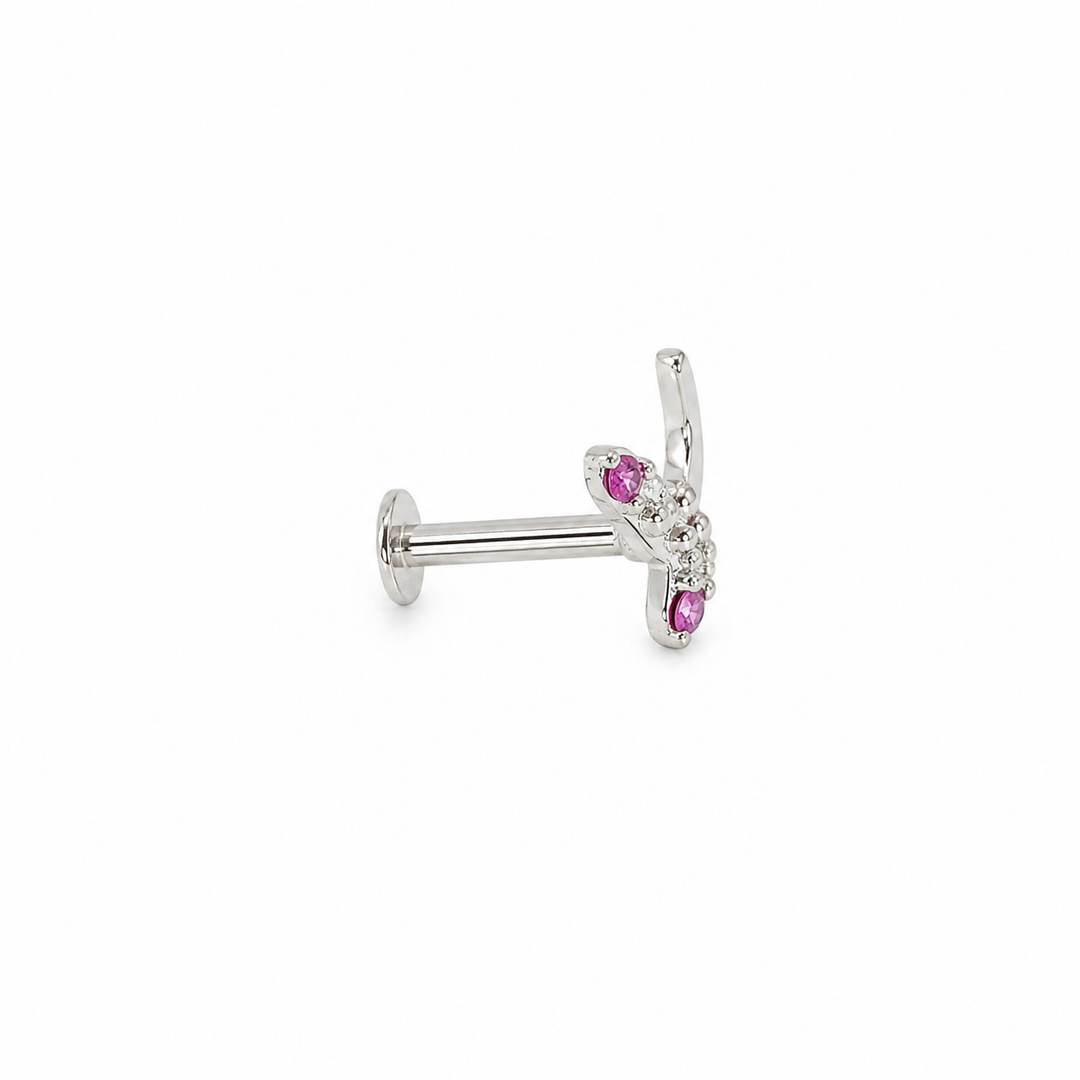Mila | Butterfly Stone Earrings