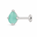 Load image into Gallery viewer, Mishka | Water Drop Stone Stud Earrings
