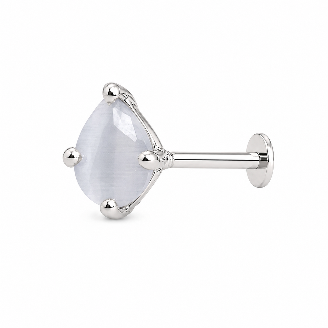 Mishka | Water Drop Stone Stud Earrings
