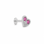 Load image into Gallery viewer, Maia | Heart Stone Earrings
