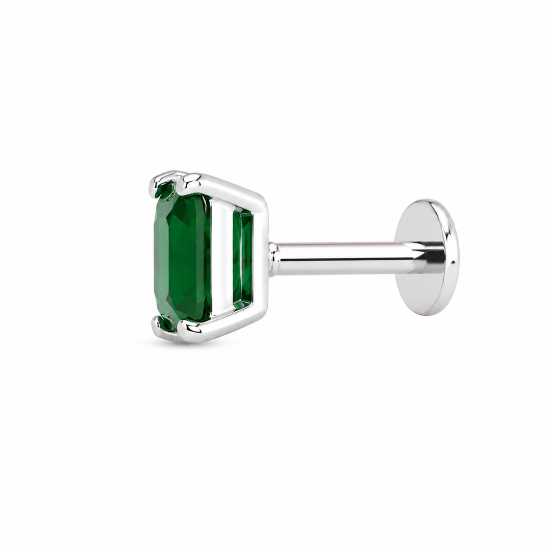 Mukul | Classic Square Stone Studs