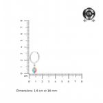 Load image into Gallery viewer, Mahira | Geometric Hoop Earrings
