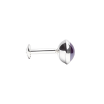 Load image into Gallery viewer, Katori Moti | Round Shaped Silver Nose Pin
