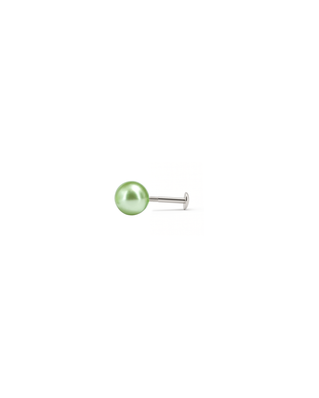 Mukt | Pearl Silver Earrings 6mm | Kids/2nd Stud Screw