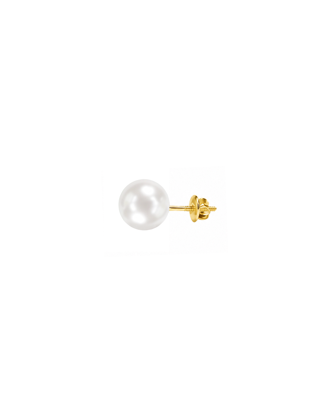 Mukt | Pearl Silver Earrings 12mm