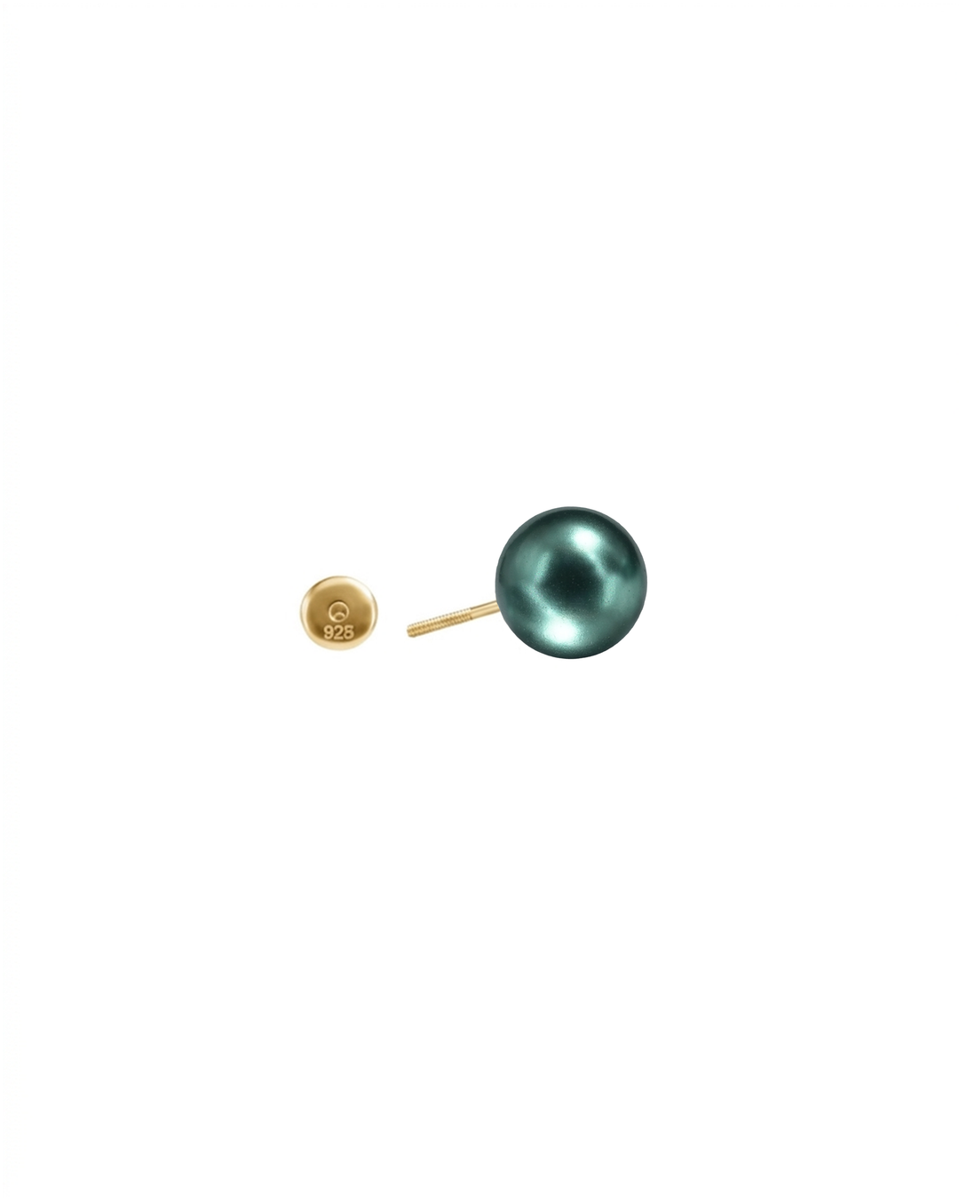 Mukt | Pearl Silver Earrings 10mm