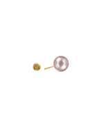 Load image into Gallery viewer, Mukt | Pearl Silver Earrings 8mm
