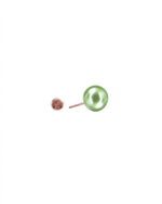 Load image into Gallery viewer, Mukt | Pearl Silver Earrings 10mm
