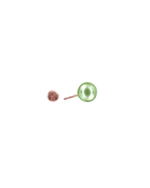 Load image into Gallery viewer, Mukt | Pearl Silver Earrings 6mm | English Back
