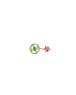 Load image into Gallery viewer, Mukt | Pearl Silver Earrings 8mm
