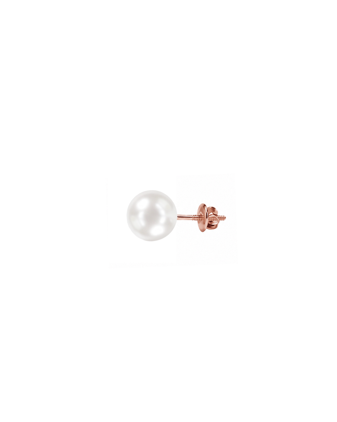 Mukt | Pearl Silver Earrings 8mm