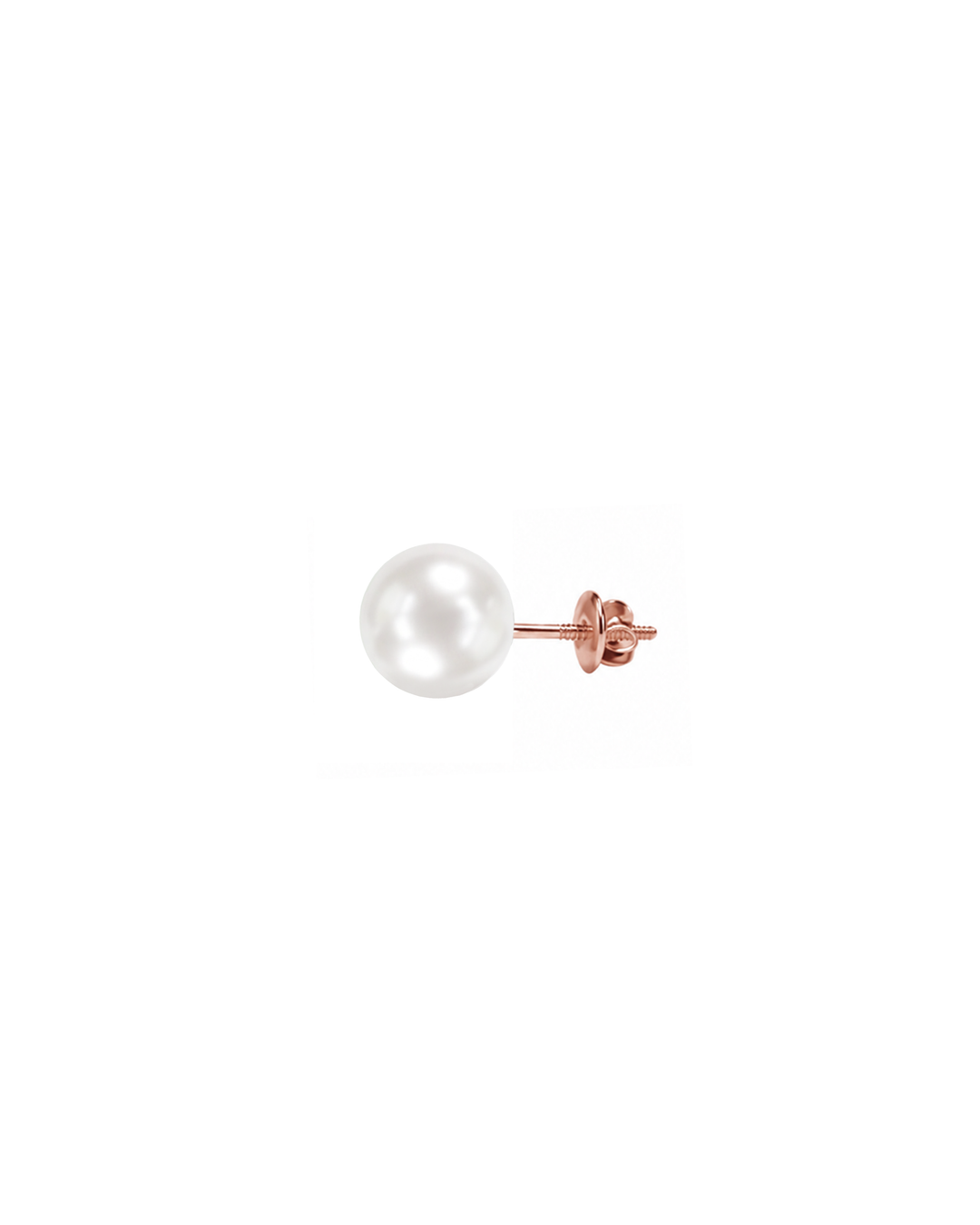 Mukt | Pearl Silver Earrings 12mm