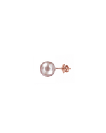 Load image into Gallery viewer, Mukt | Pearl Silver Earrings 8mm
