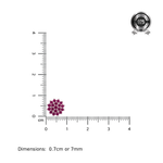 Load image into Gallery viewer, Manvi | 19-Stone Floral Cluster Earrings
